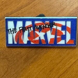 5/$25 Disney Marvel Logo Captain America Avengers Pin